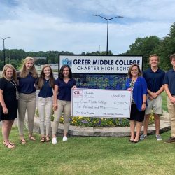 CBL donates to Greer Middle College